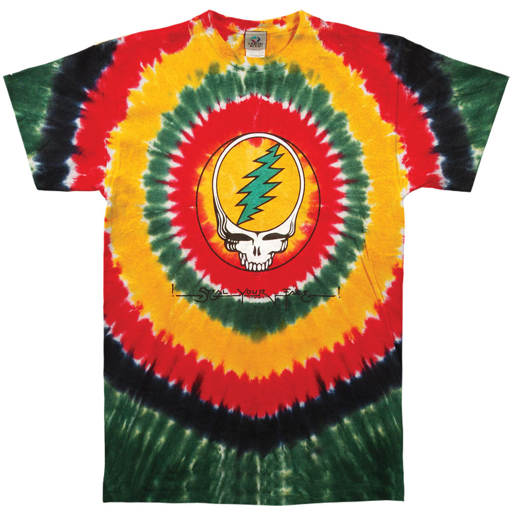 Grateful Dead Rasta Syf Tie Dye T Shirt 131451 Rockabilia Merch Store 