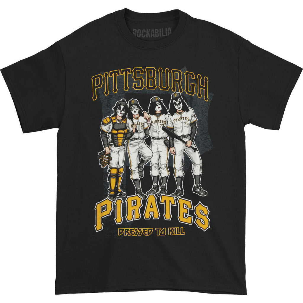 Nord Vest Delegeret Mellemøsten KISS Pittsburgh Pirates Dressed To Kill T-shirt 178410 | Rockabilia Merch  Store