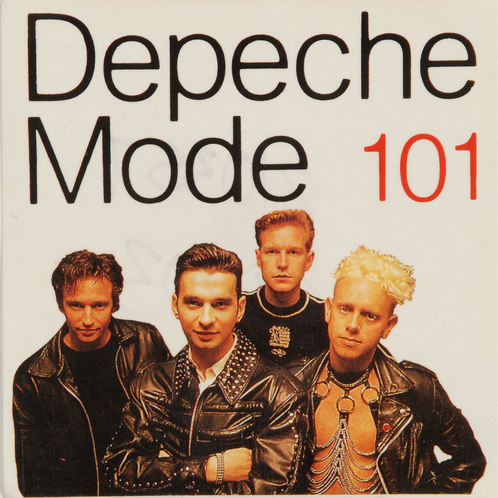 Depeche Mode 101 Sticker Rockabilia Merch Store