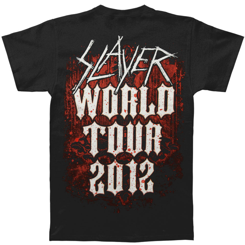 Slayer World Tour 2012 T Shirt 225984 Rockabilia Merch Store 