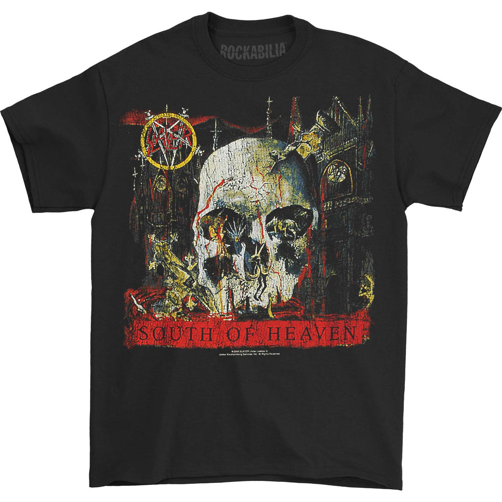 Slayer South Of Heaven T Shirt Rockabilia Merch Store