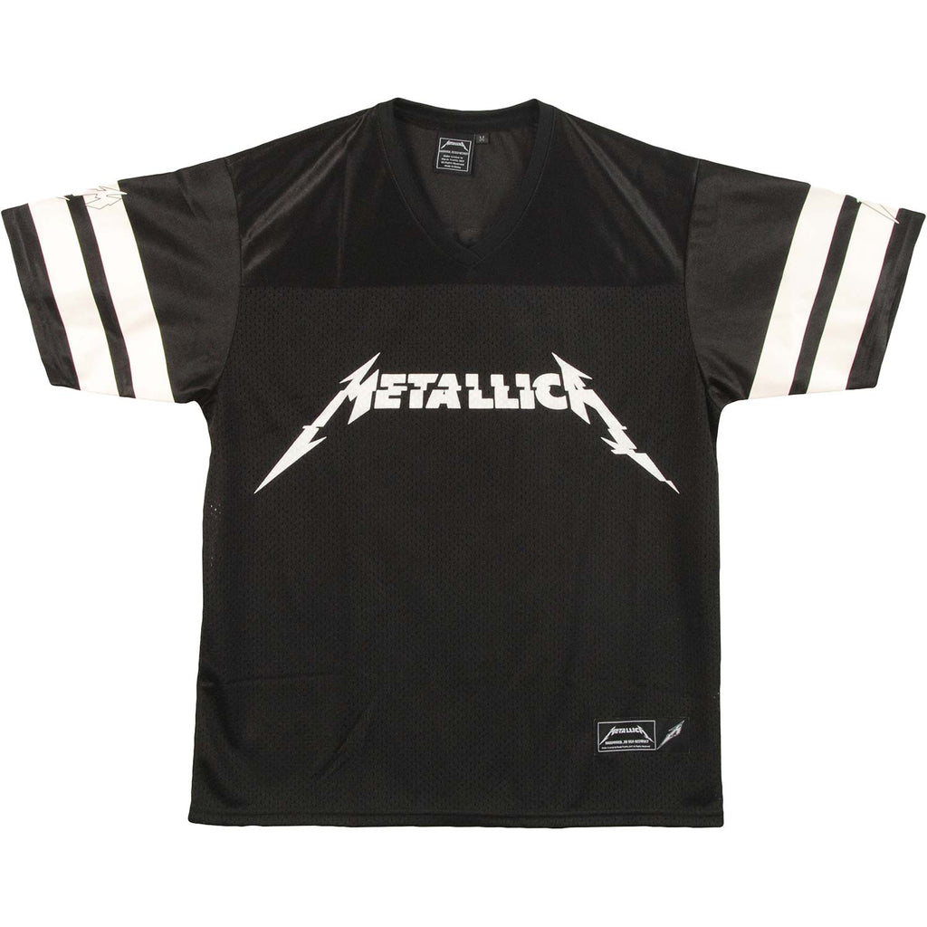 Metallica Met Glitch Logo Football 