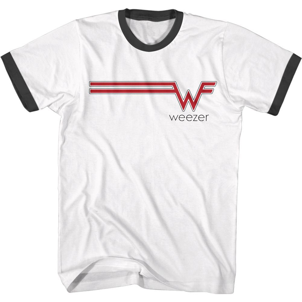 Weezer W Streak Tshirt 426595 Rockabilia Merch Store
