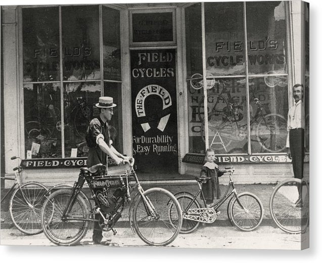 antique bike shop