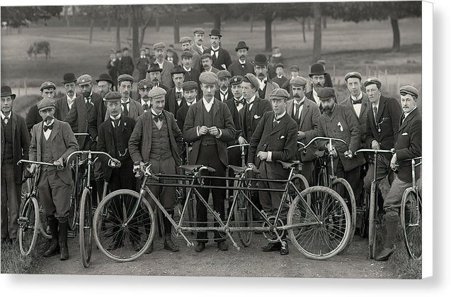 vintage tandem bicycle