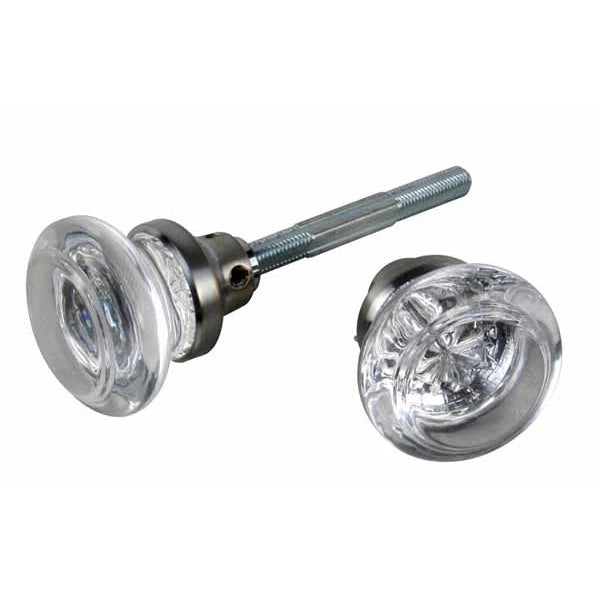 brushed nickel door knobs