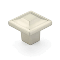1 1/4 Inch Menlo Park Knob (Satin Nickel Finish)