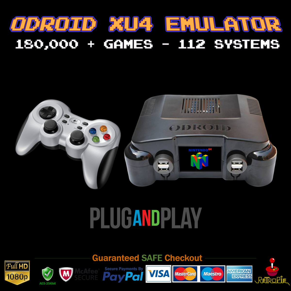 odroid xu4 retro games console