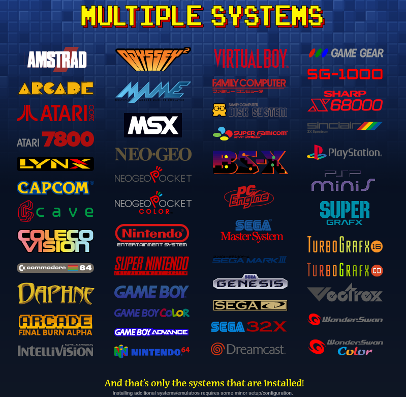 retropie systems