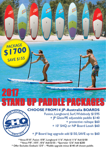 JP- Australia SUP pacakges, just in time for summer