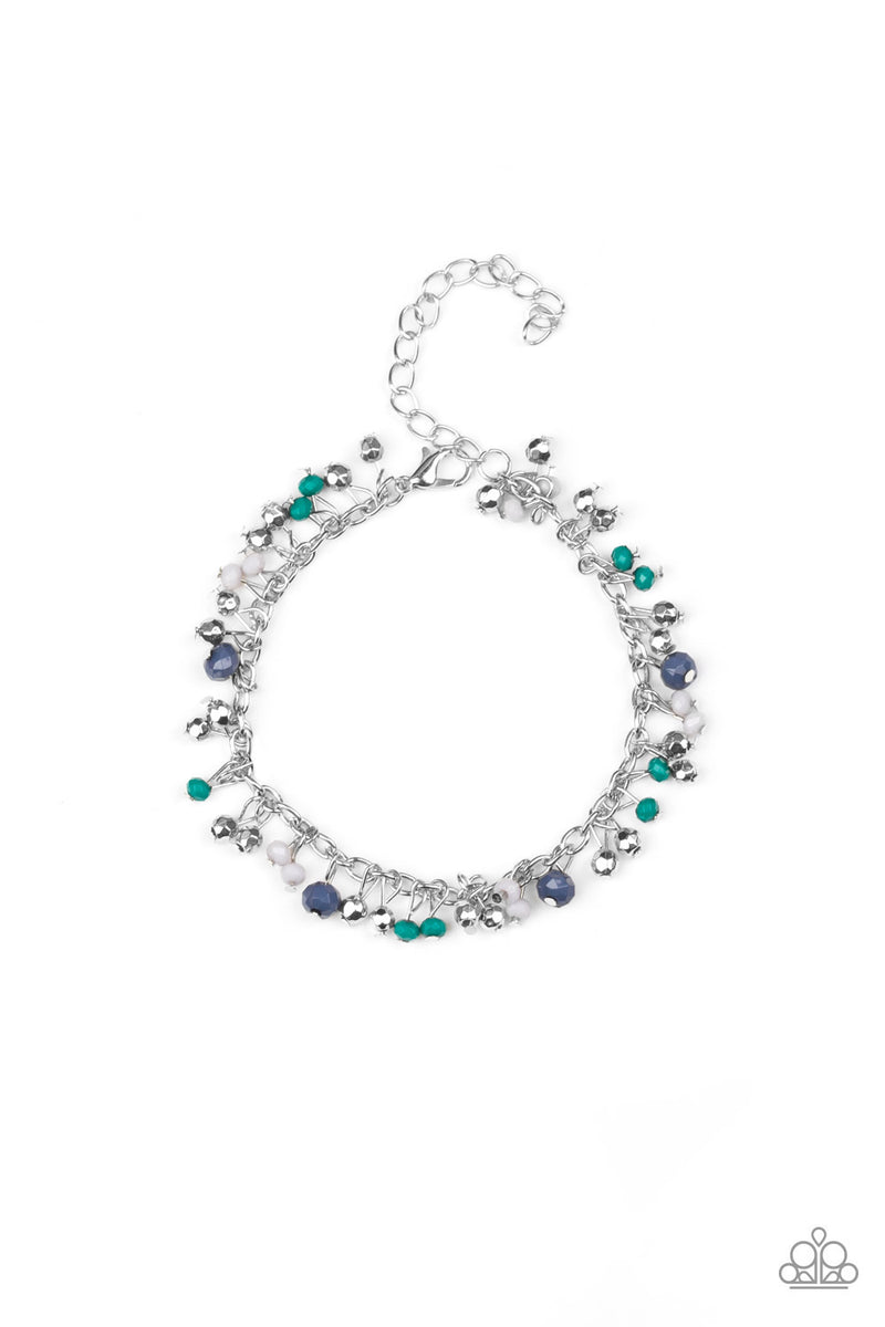 1) Paparazzi Blue $10 Set - Sailing the Seas Necklace and –