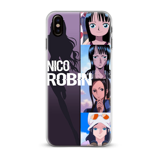 One Piece Op Nico Robin Anime Phone Case Cover Shell For Apple Iphone Western Cases