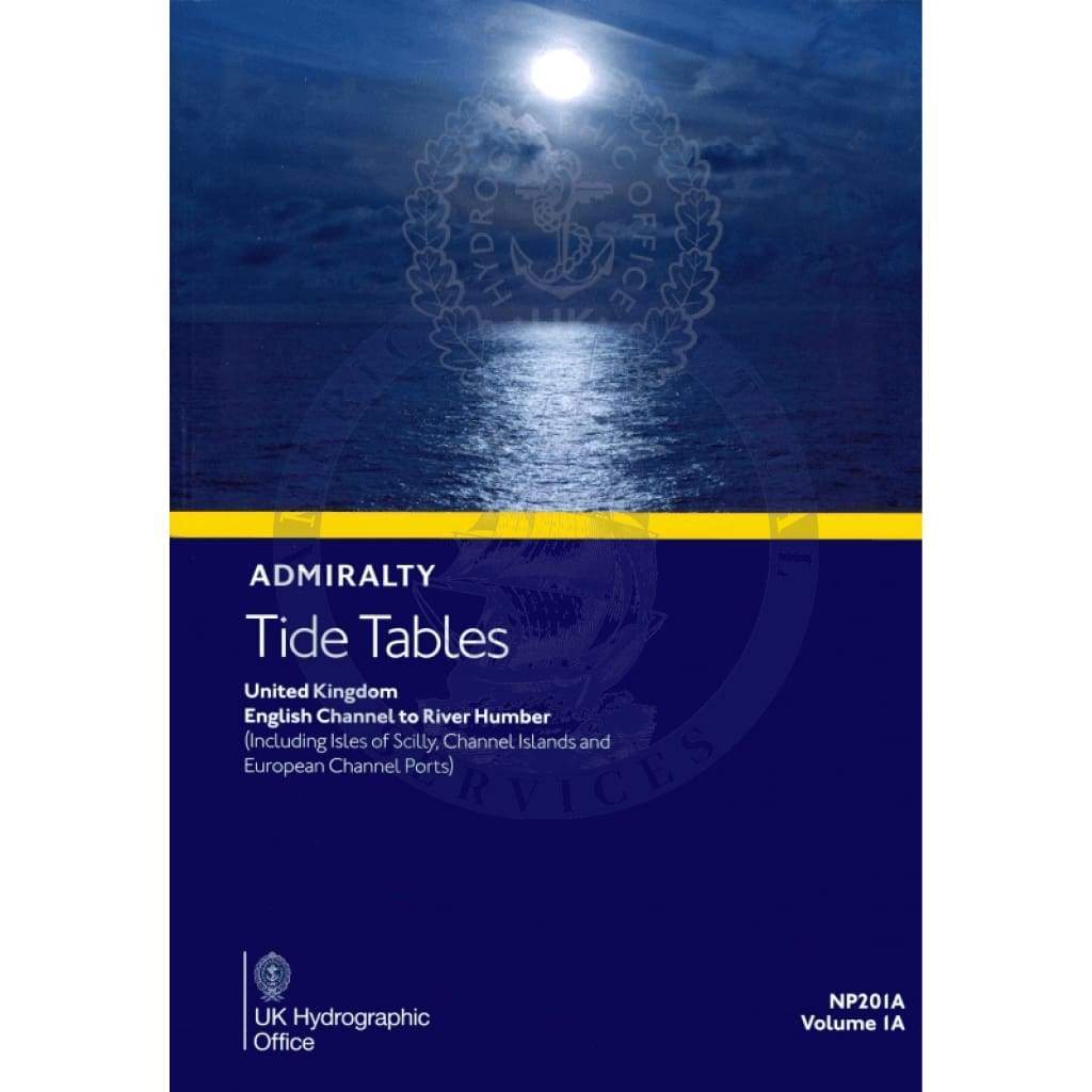 Admiralty Tide Tables (ATT) Vol 1A (NP201A) Tide Tables 2022 UKHO