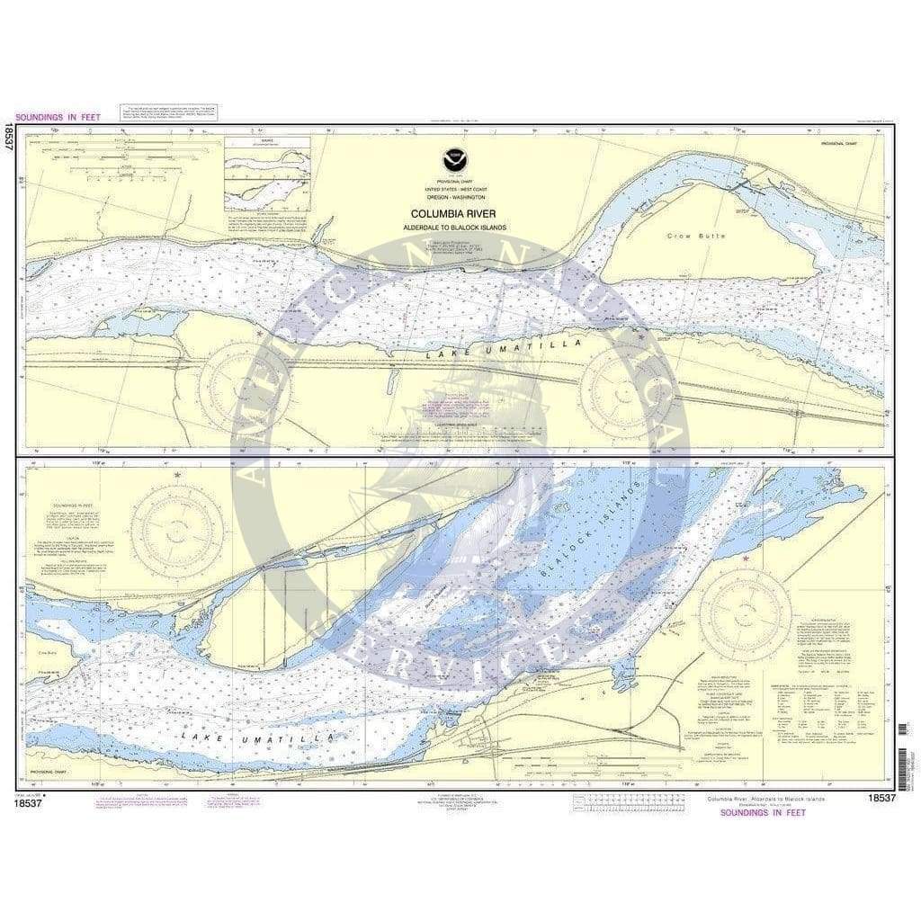 columbia river channel map