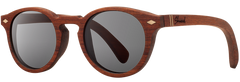 Florence Select / Santos Mahogany / Grey Polarized | Wooden Sunglasses