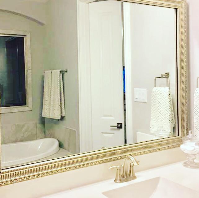 Decorative Bathroom Mirror Frame