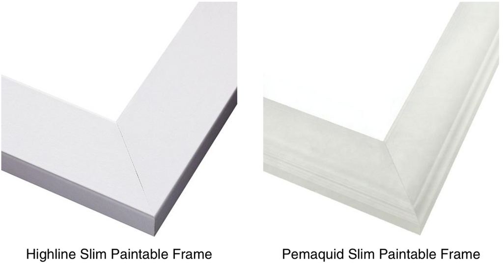 Paintable Mirror Frames