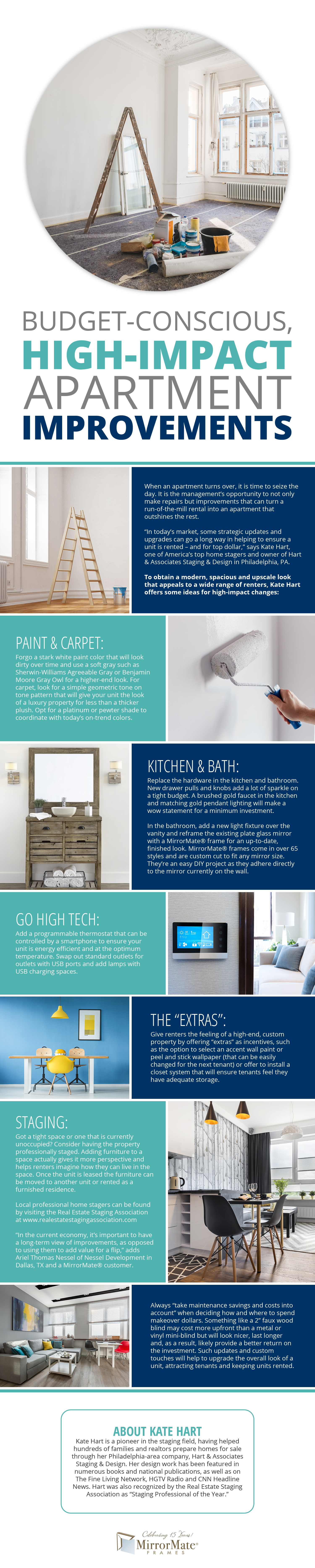 Budget Friendly Apartment Improvements