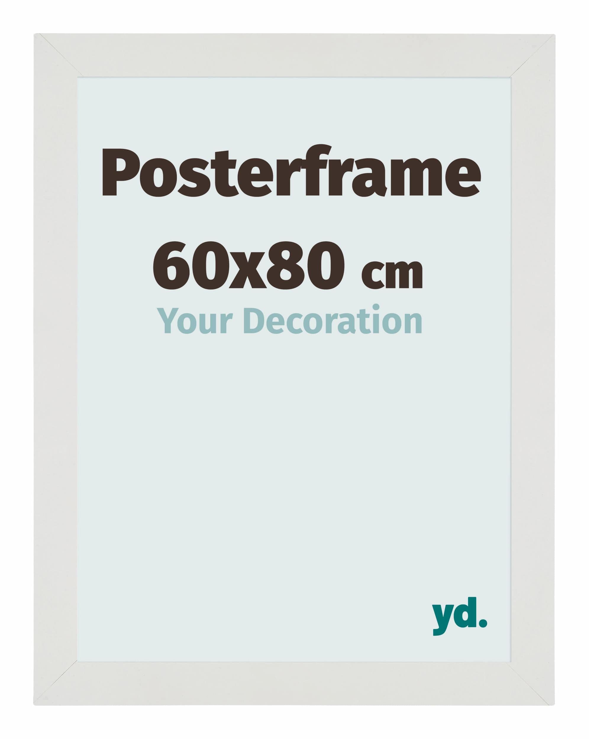 verder suspensie Draai vast Poster Frame 60x80cm White Mat MDF | Yourdecoration.com