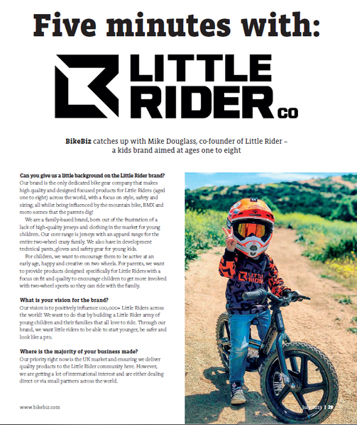 Little Rider Co magazine bike biz interview