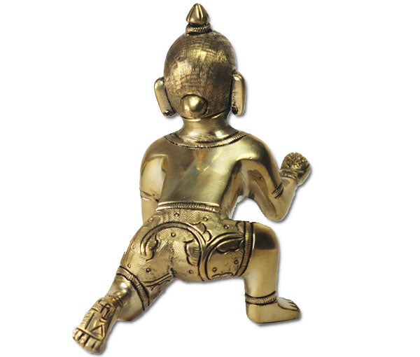 Laddu Gopal Brass Idol – Rudradhyay
