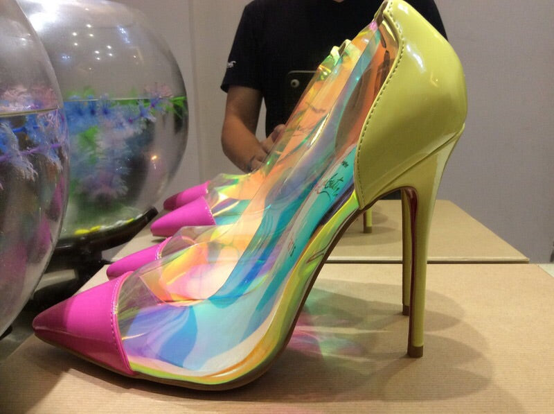 Cotton candy heels – Toxic Apparel Boutique