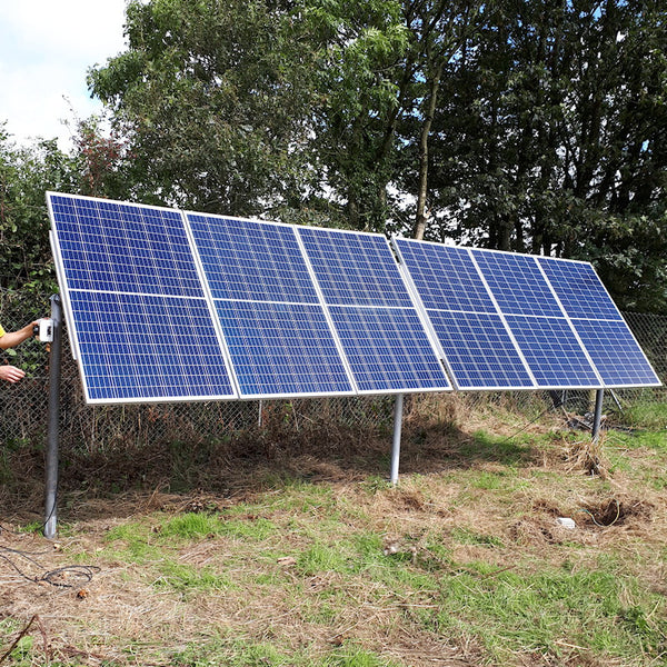 Solar panels at Dairy Farm