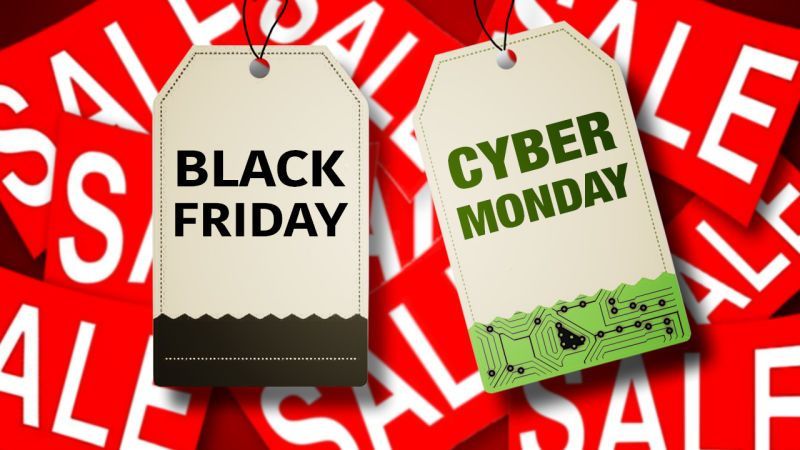 Black Friday and Cyber Monday price tags