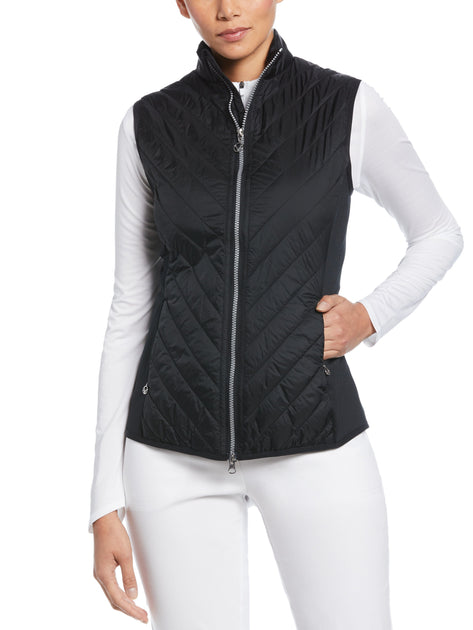 Geavanceerde Elektrisch dorst Womens Lightweight Quilted Golf Vest | Callaway Apparel