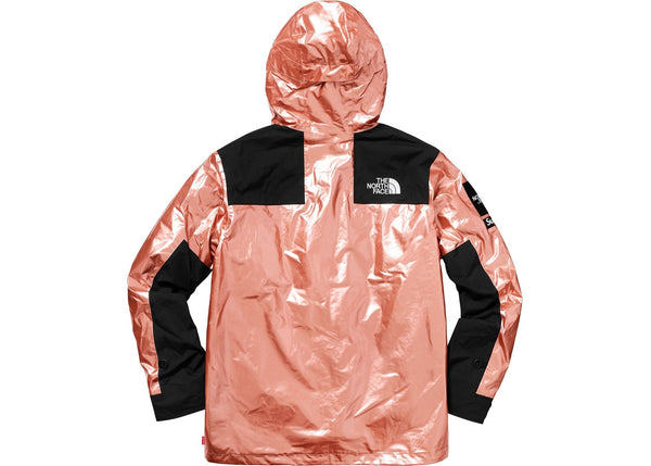 the north face metallic mountain parka