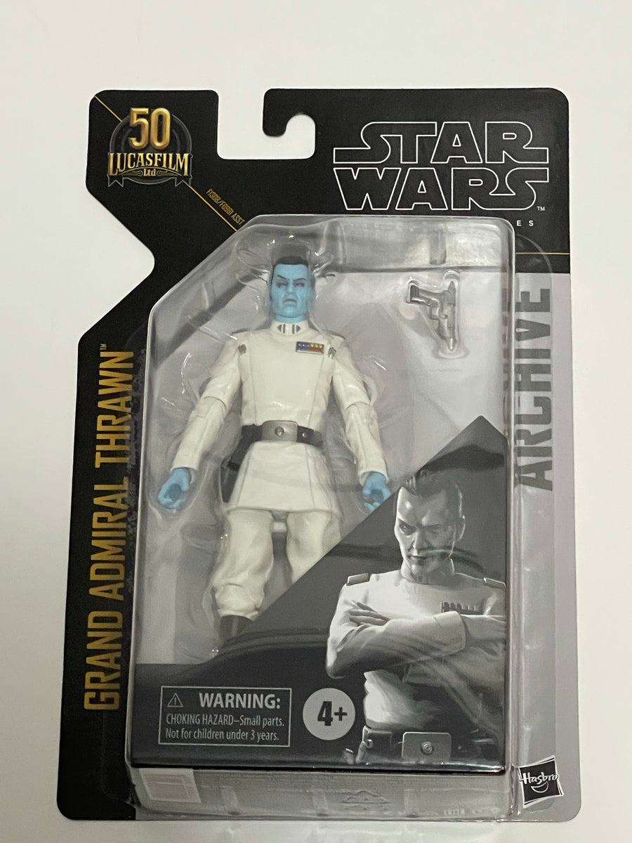 Hasbro Star Wars The Black Series Archive Grand Admiral Thrawn Figure for sale online 