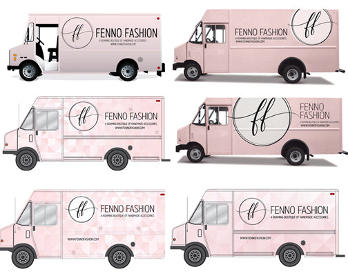 Fashion Truck Wrap Graphics | Getting the mobile boutique wrapped | Megan Fenno | FENNO FASHION