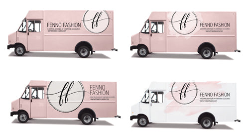 Fashion Truck Wrap Graphics | Getting the mobile boutique wrapped | Megan Fenno | FENNO FASHION