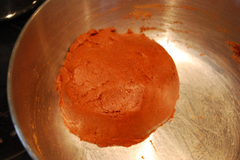Cinnamon applesauce dough for ornaments
