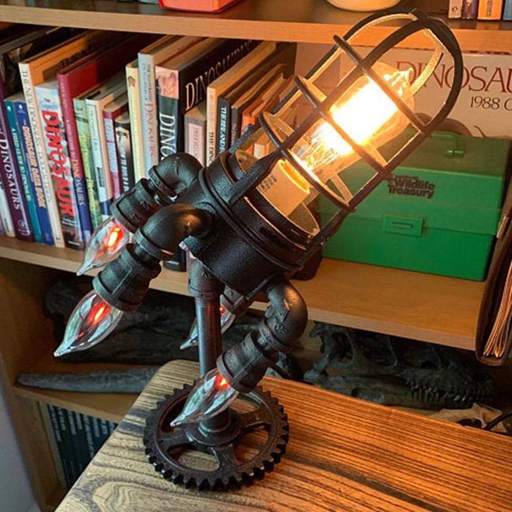 rocket lamp