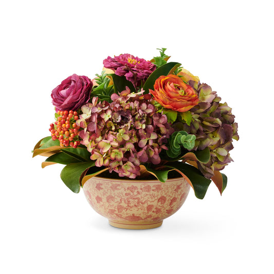 Mixed Floral in Longlife Bowl