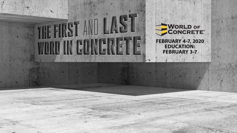 World of Concrete 2020