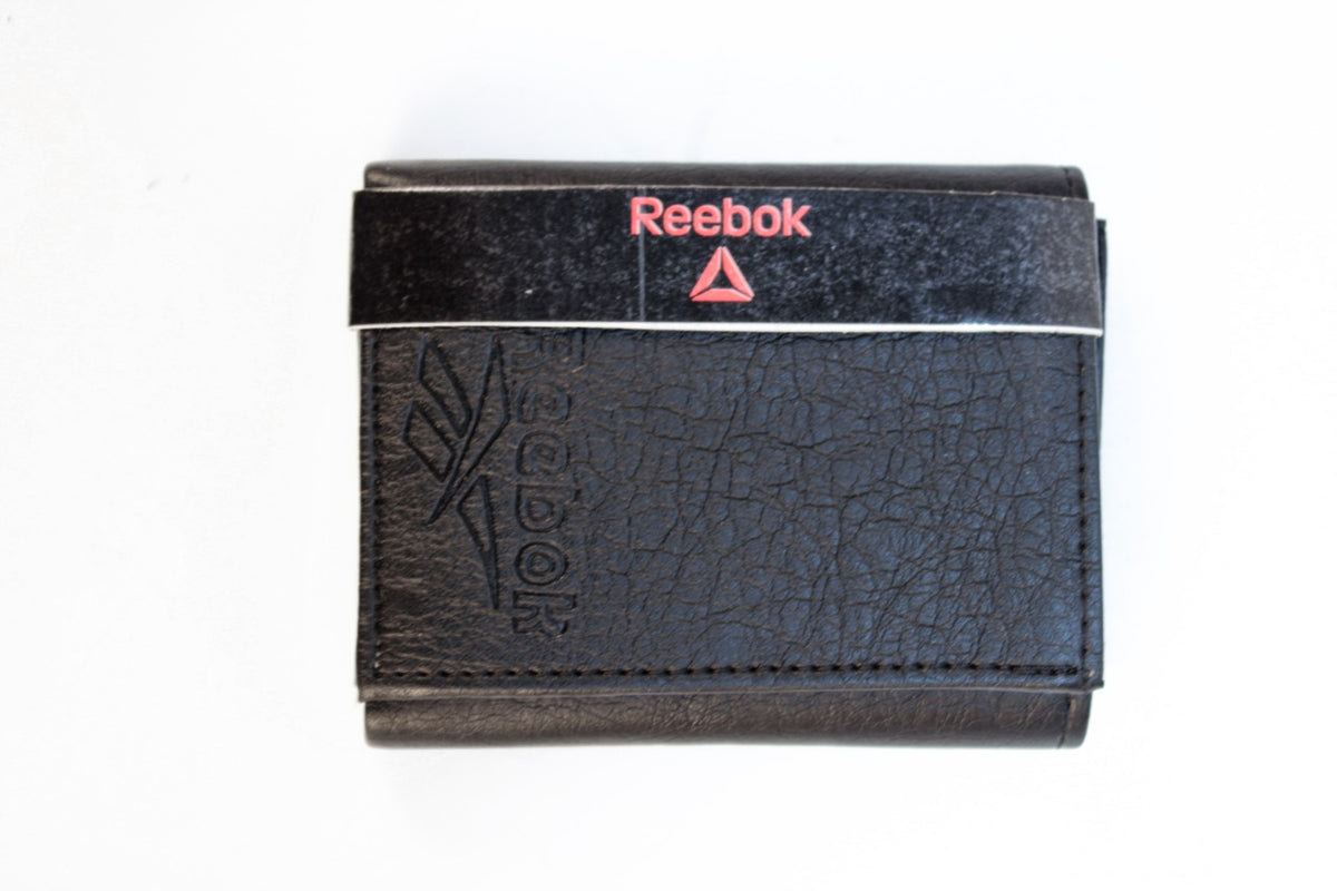 reebok leather wallet