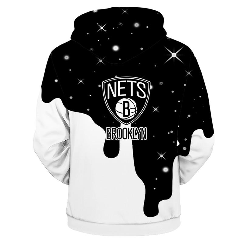 Brooklyn Nets 3D Hoodie – SportsDexter