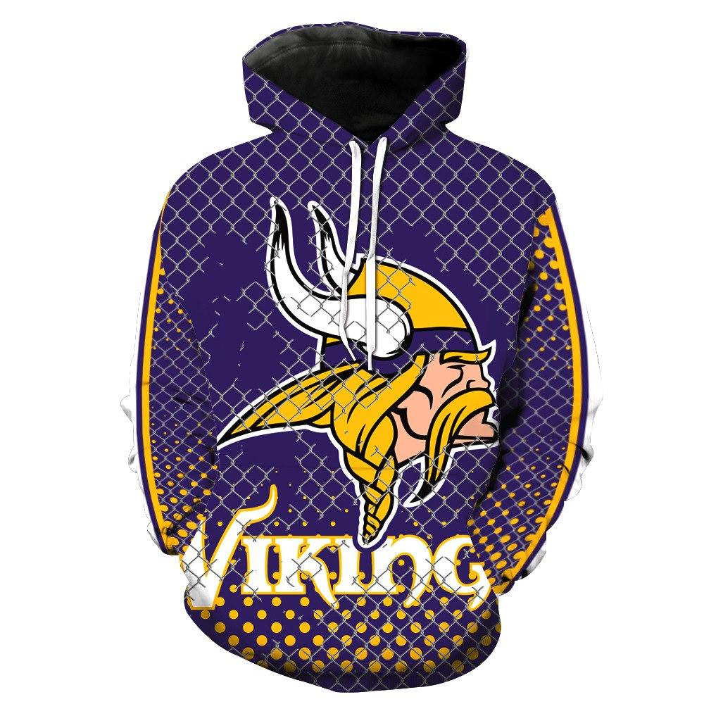 minnesota vikings hoodie xxl