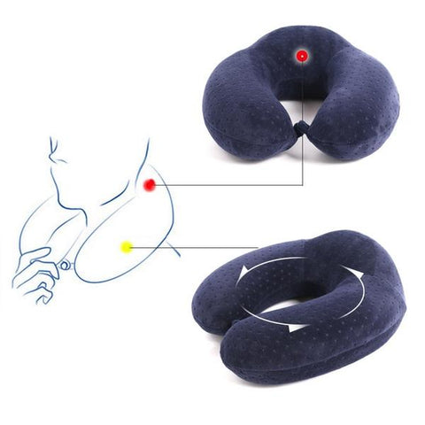 coussin a memoire de forme pour avion