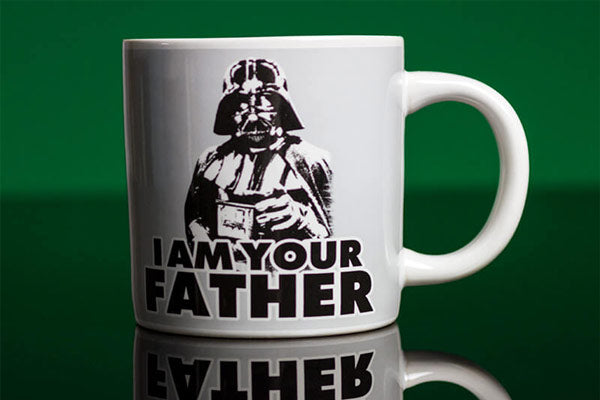 Darth Vader mug for new dads
