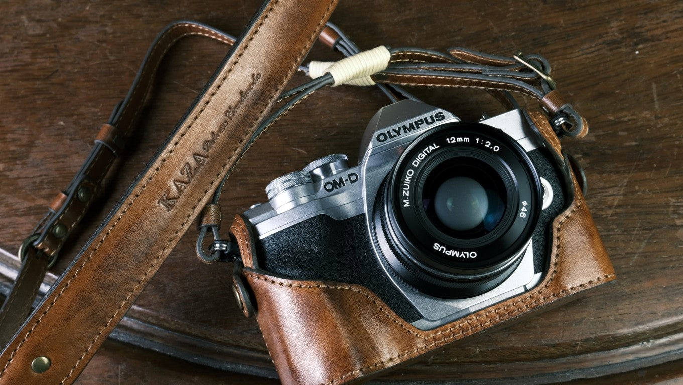 Altaar uitslag Verscherpen Olympus EM10 MK IV Leather camera case – kaza-deluxe