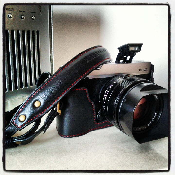 Kom langs om het te weten aardolie baard Fujifilm X E1 / X E2 Leather Camera Case – kaza-deluxe
