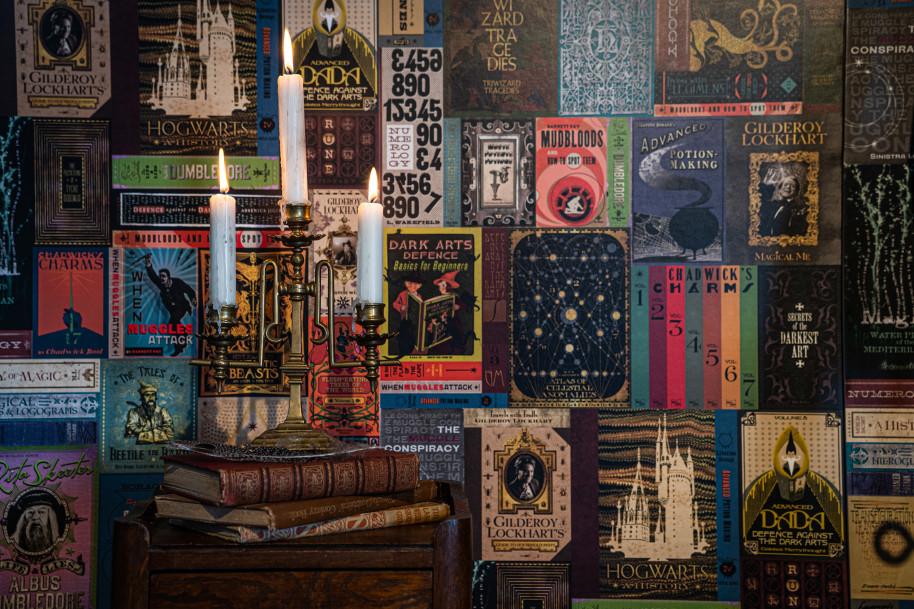 Hogwarts Library Wallpaper Online NZ | The Inside