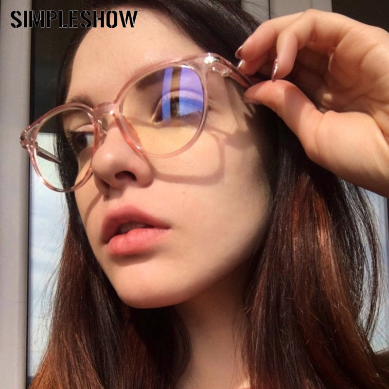 transparent fashion glasses