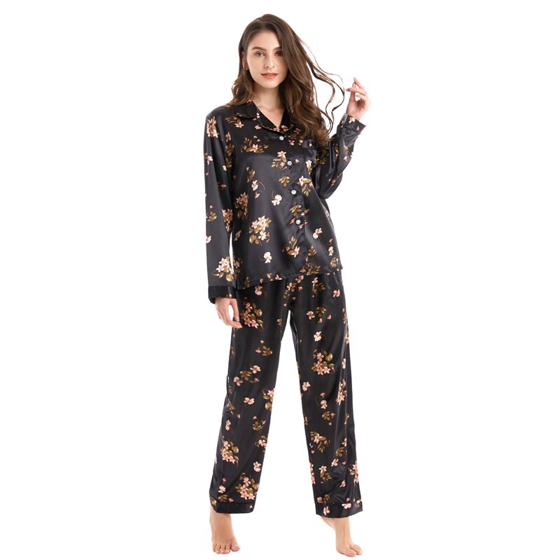 ladies silk pyjamas