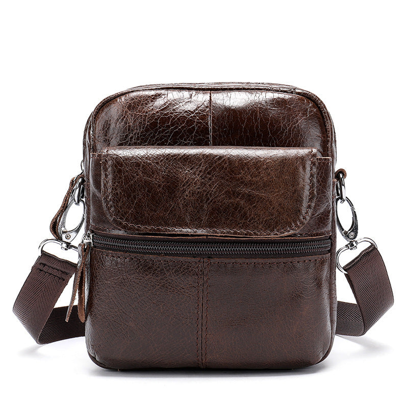 genuine leather man bag