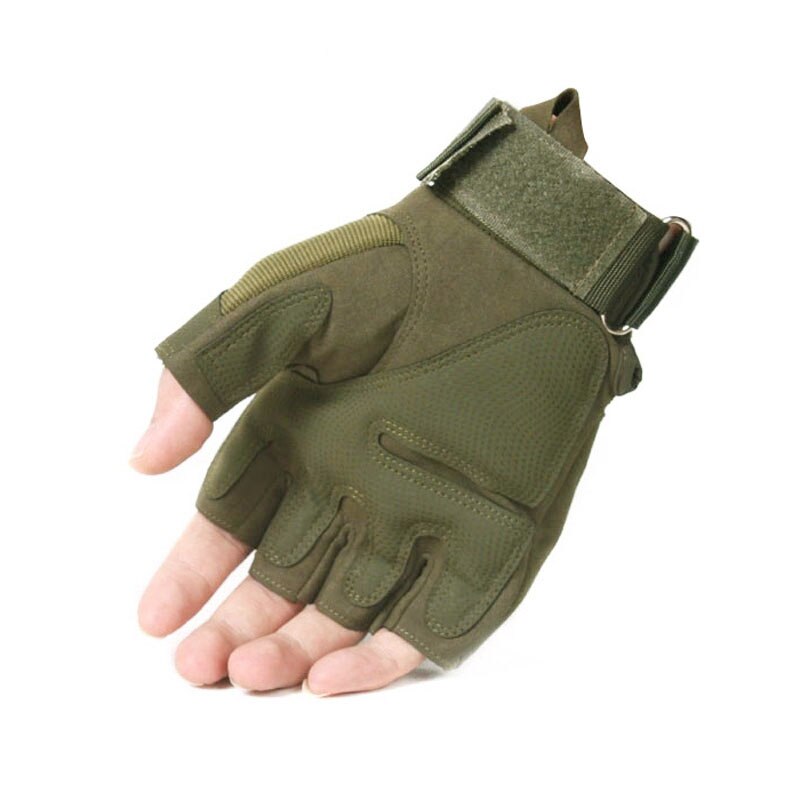 army fingerless gloves