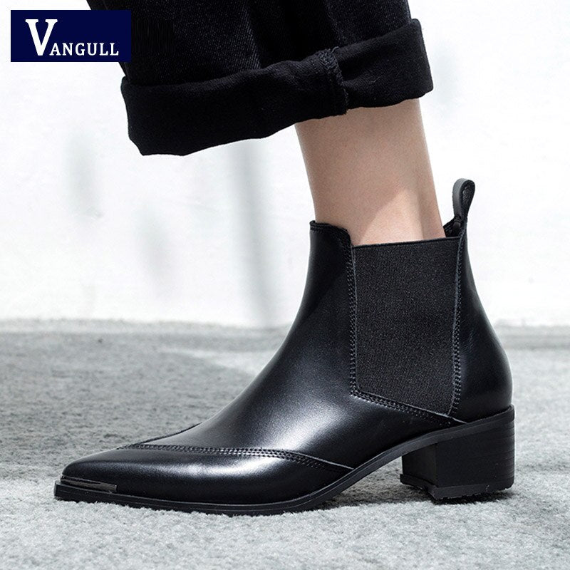 real leather chelsea boots womens
